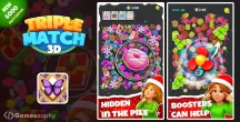 Triple Match 3D | Unity Game