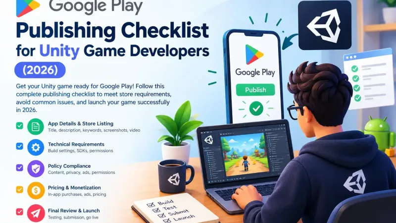 Google Play Publishing Checklist for Unity Game Developers (2026)