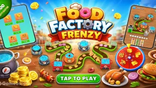 Food Factory Frenzy – Buy unity Game Template - Unity Source Code & Template