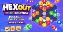 Hexout | Color Hexa Puzzle | Unity Game