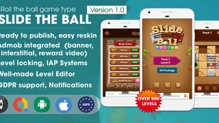 Slide The Ball – Unity Template Project - Unity Source Code & Template
