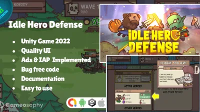 Idle Hero Defense Best 2024 Source Code