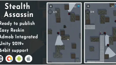 Stealth Assassin – Complete Unity Game