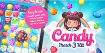 Candy Match 3 Kit – Unity Game