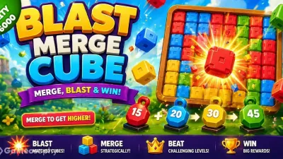 Blast Merge Cube– Unity Game Source Code