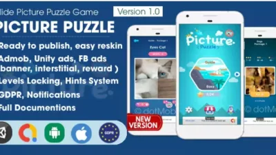 Slide Picture Puzzle – Unity Project