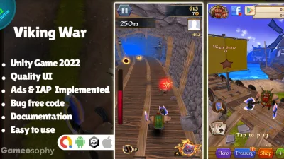 Viking War Unity Game
