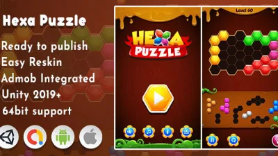 Hexa Puzzle Blocks: Unity Challenging Game