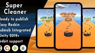 Super Cleaner – Unity project