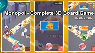 Monopol - Complete 3D Board Game