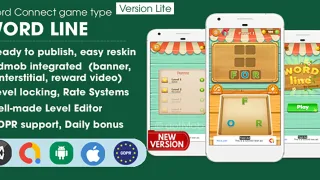 Word Line – Unity Project - Unity Source Code & Template