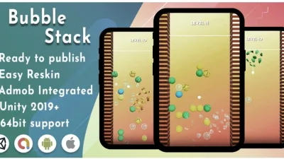 Bubble Stack – Unity project