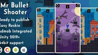 Mr Bullet Shooter – Unity Project - Unity Source Code & Template