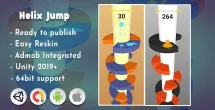 Helix Jump 3D  Unity Project with Admob