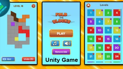 Fold the Block - Unity Game