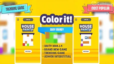 House Paint | Color it! - Trending Game