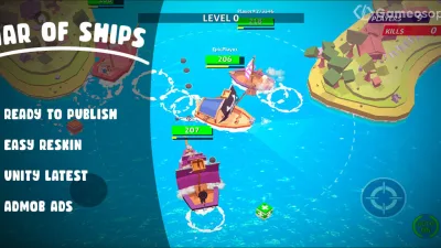 War of Ships - Unity Game