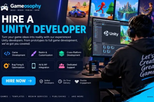 Unity Game Developers and Customization Services