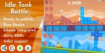 Idle Tank Battle – Unity project with admob