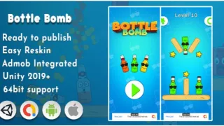 Bottle Bomb – Unity Game - Unity Source Code & Template