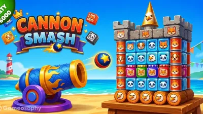 Cannon Smash | Casual 3D Unity Game Template