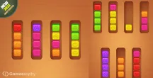 Wood Cube Sort | Unity Game
