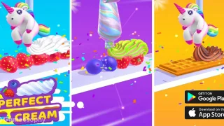 Perfect Cream: Icing Cake Game - Unity Source Code & Template