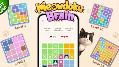 Meowdoku: Brain Puzzle Games | Unity Game