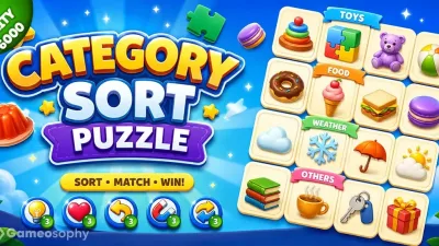 Category Sort Puzzle 2D | Complete Unity Game