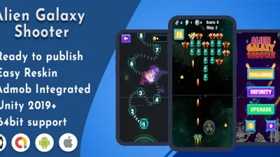 Alien Galaxy Shooter – Unity project