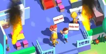 Idle Firefighter Tycoon - Unity game