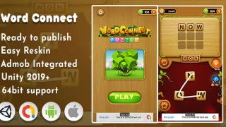 Word Connect Puzzle – Unity Template Project with admob - Unity Source Code & Template
