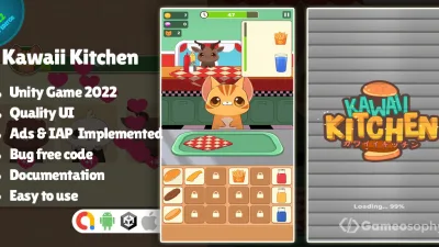 Kawaii Kitchen Best Unity Multiplayer Game