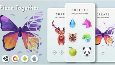 Piece Together – 3D Puzzle Unity Game