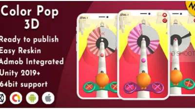 Color Pop 3D – Hyper casual Unity Game