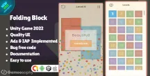 Folding Block High Quality Unity Source Code