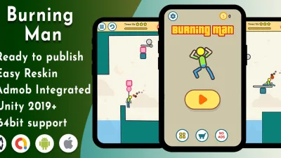 Burning Man – Unity project with admob