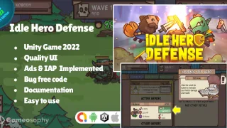 Idle Hero Defense Best 2024 Source Code - Unity Source Code & Template