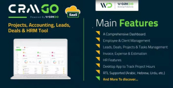 ERPGo SaaS – All In One Business ERP With Project, Account, HRM CRM 3.9