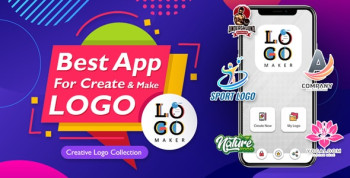 Logo maker app android , native app