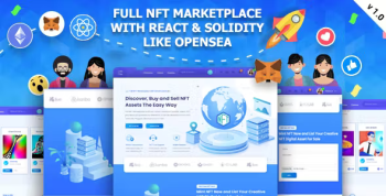 NFT WorkSea – Full NFT Marketplcae with React & Solidity Like Opensea