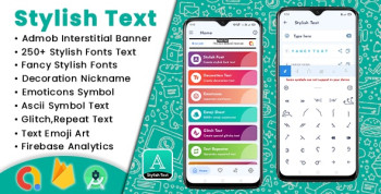 Stylish Fonts Decoration Emoticons & Stylish Text Generator Android App