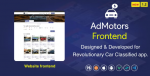 AdMotors Frontend with Vue.js, Tailwind CSS and PHP Backend (Car Buy Sell Classified ) 1.2