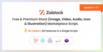 Zaistock – Free Premium Stock Photo, Video, Audio, Icon Illustration Script