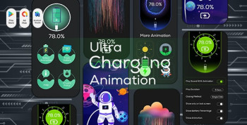 Ultra Charging Animation – Ultra Charging 3D Animation – 4D Charge Animate – Theme Art App – Charge
