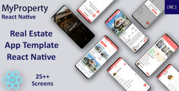 Real Estate Android App + Real Estate iOS App Template
