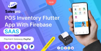 SalesPro Saas – Flutter POS Inventory Full App+Admin panel With Firebase