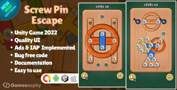 Screw Pin Escape - Unity Game
