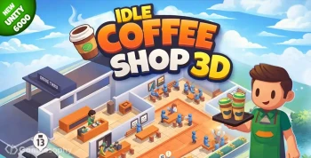 Idle Coffee Shop Tycoon | Unity Game Template