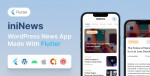 iniNews – Flutter mobile app for WordPress